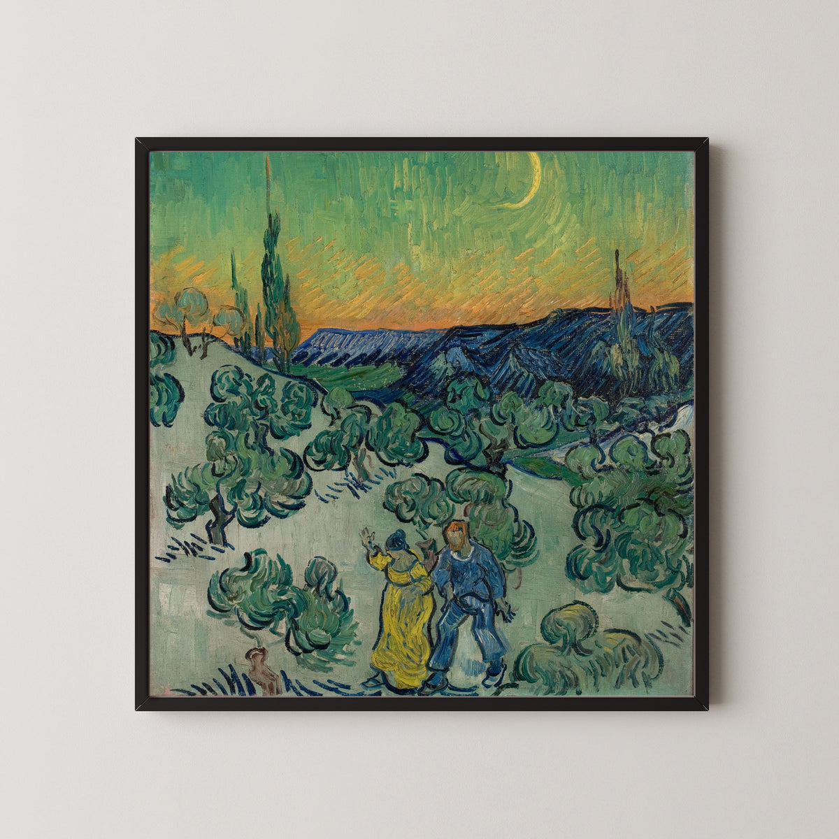 Vincent van Gogh — A Walk at Twilight | Fine Art Print