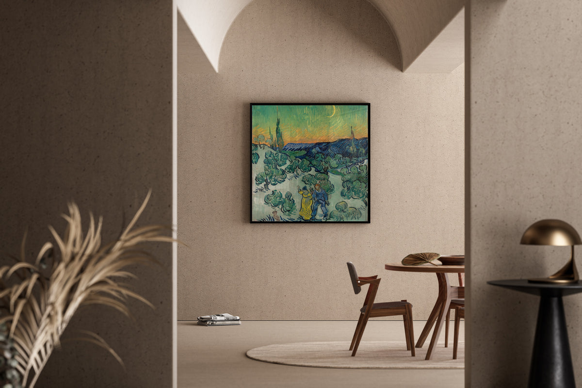 Vincent van Gogh — A Walk at Twilight | Fine Art Print