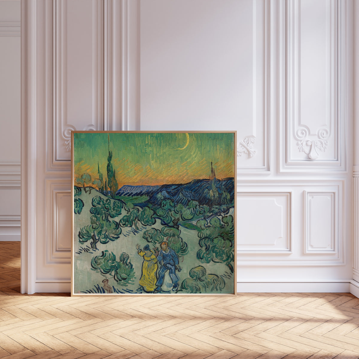 Vincent van Gogh — A Walk at Twilight | Fine Art Print
