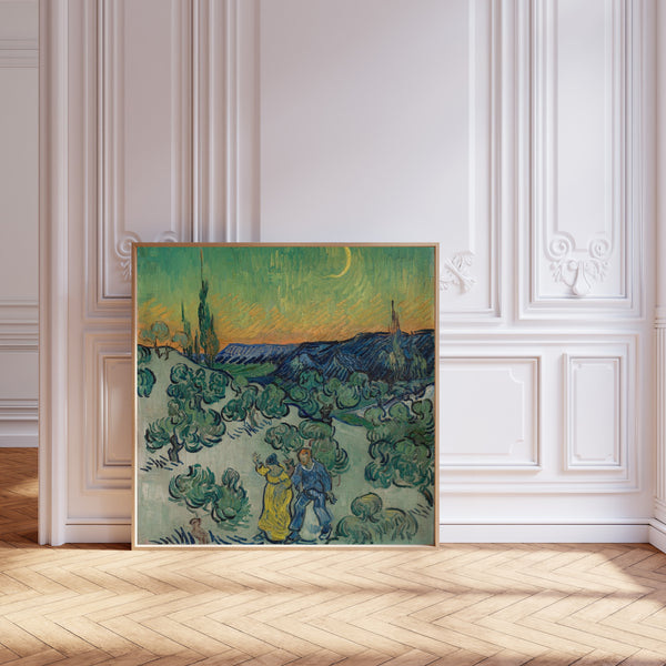 Vincent van Gogh — A Walk at Twilight | Fine Art Print