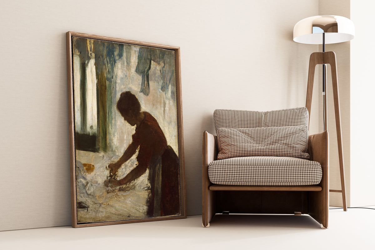 Edgar Degas — A Woman Ironing | Fine Art Print