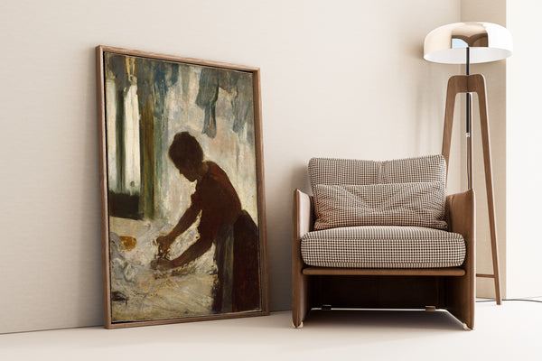 Edgar Degas — A Woman Ironing | Fine Art Print