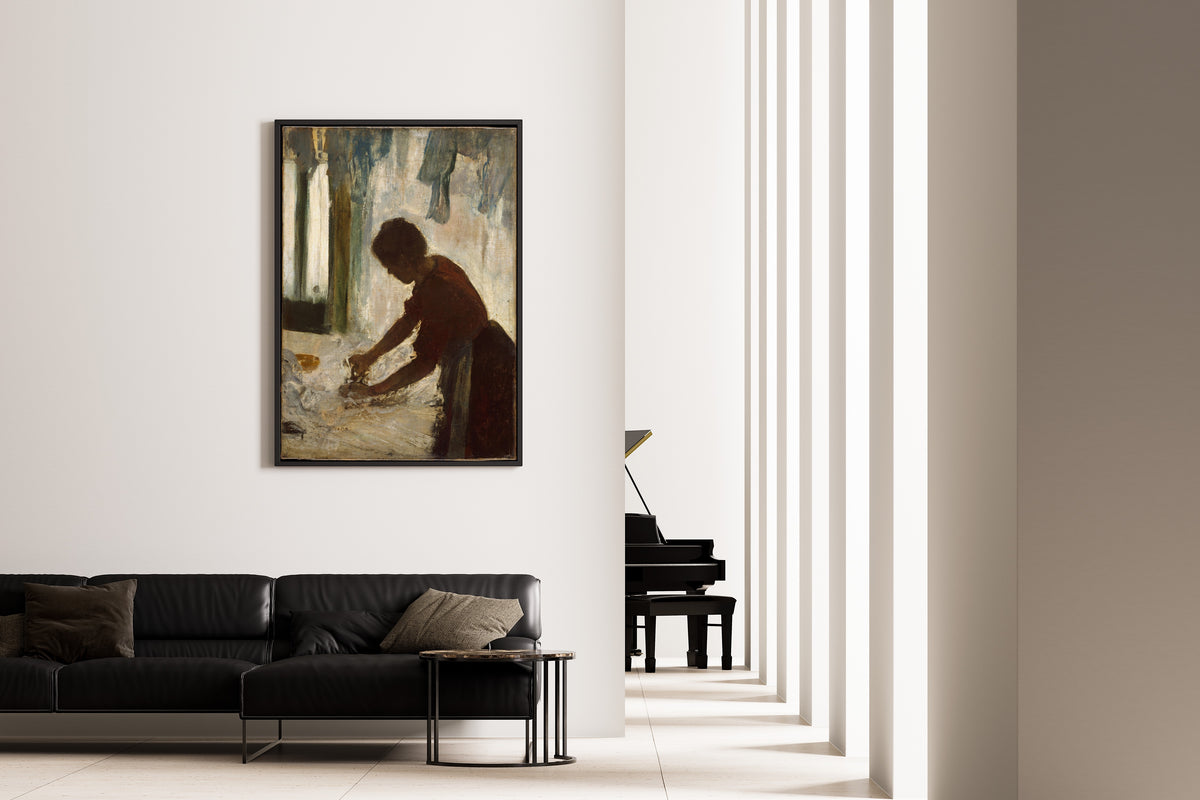 Edgar Degas — A Woman Ironing | Fine Art Print