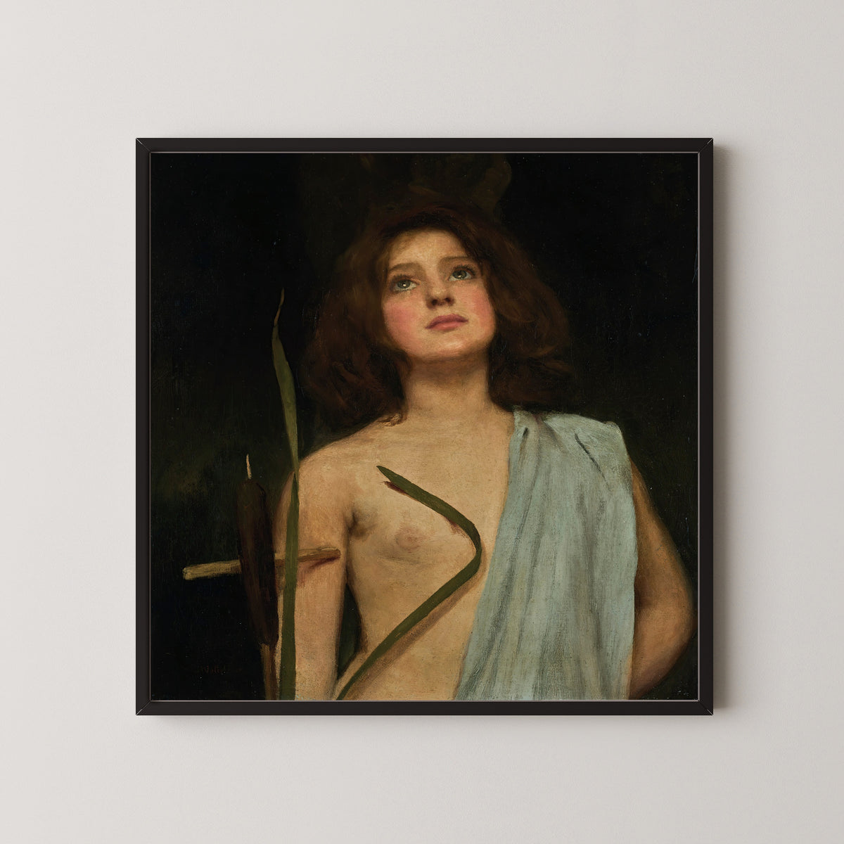 John William Waterhouse — A Young Saint | Pre-Raphaelite Art Print
