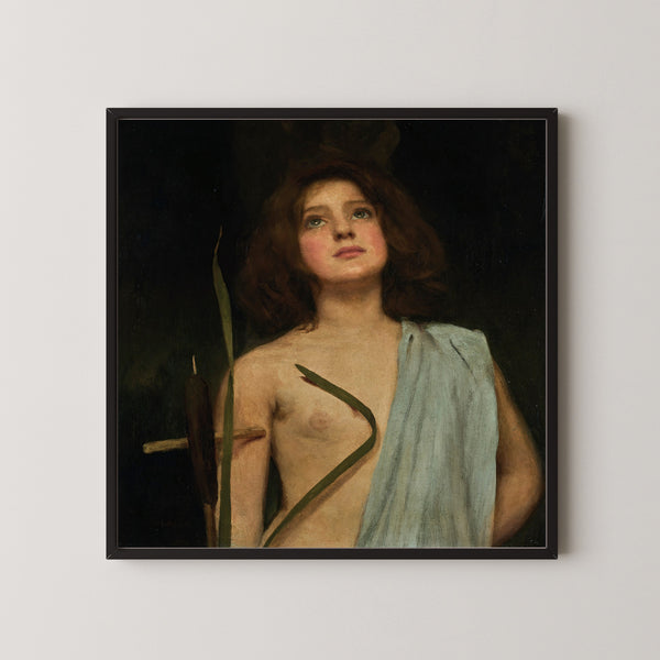 John William Waterhouse — A Young Saint | Pre-Raphaelite Art Print