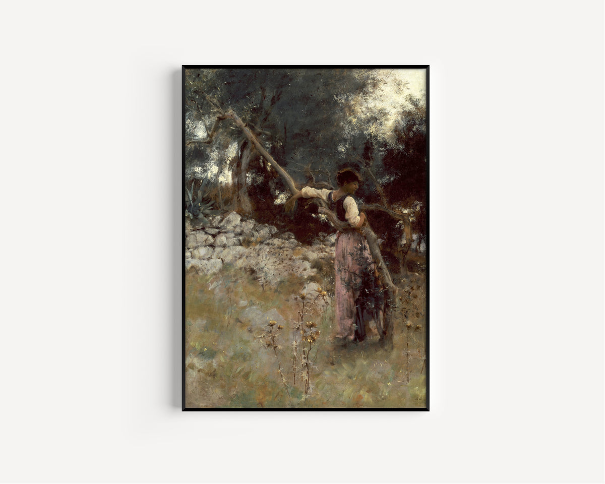 John Singer Sargent — A Capriote | Fine Art Print