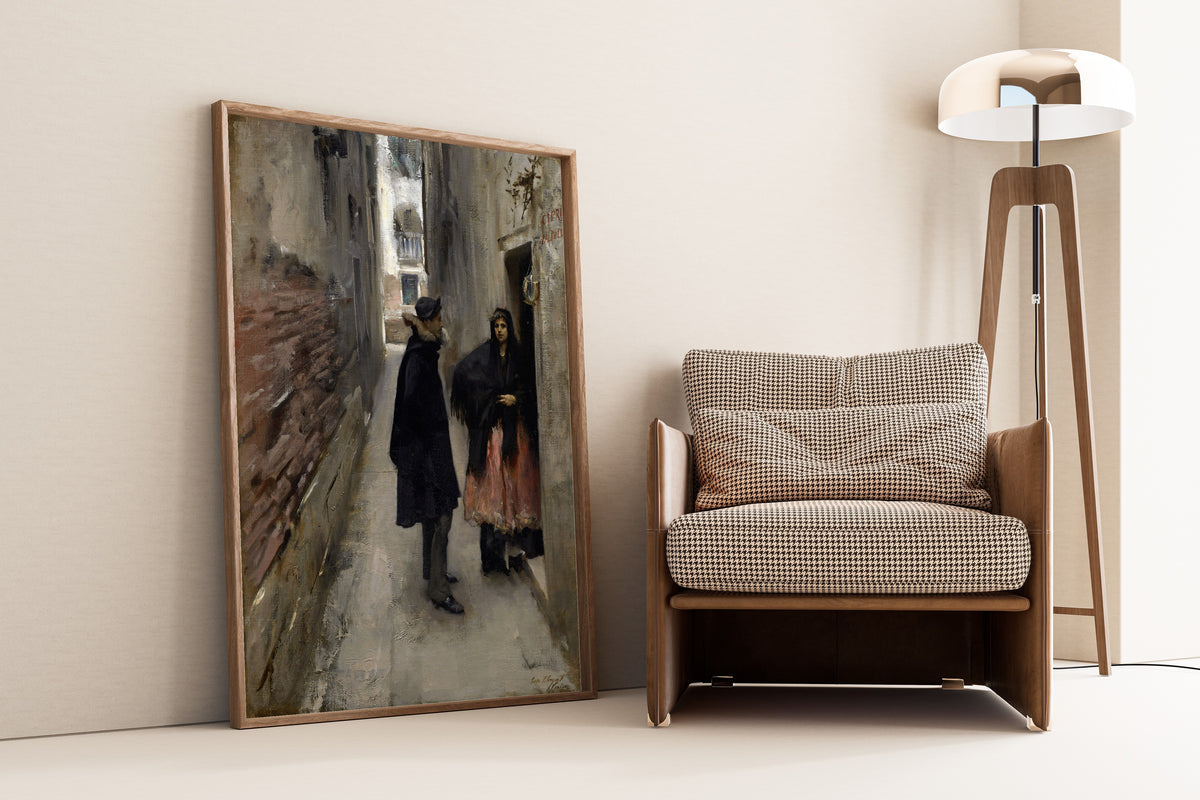 John Singer Sargent — A Street in Venice | Fine Art Print