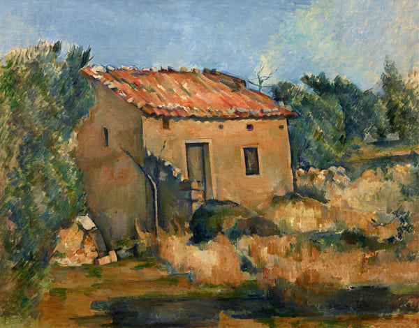 Paul Cezanne — Abandoned House near Aix-en-Provence | Fine Art Print