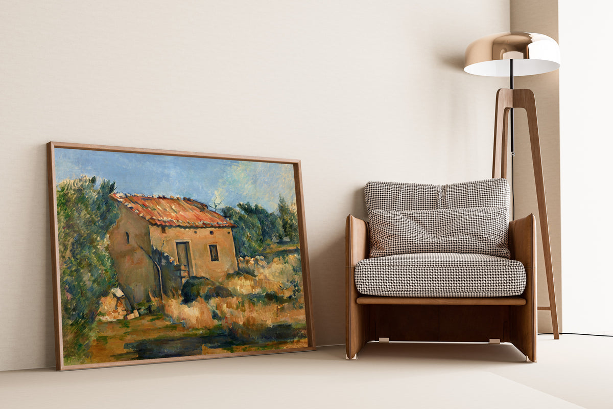 Paul Cezanne — Abandoned House near Aix-en-Provence | Fine Art Print