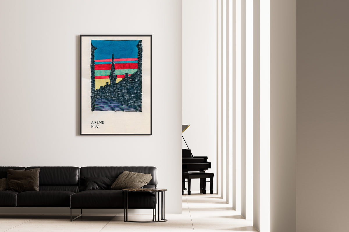 Karl Wiener — Abend (Evening) | Expressionist Art Print