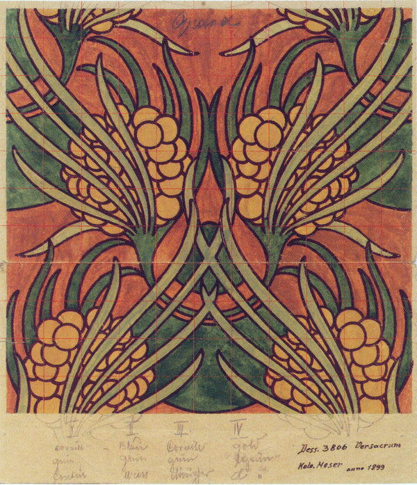 Koloman Moser — Abimelech | Fine Art Print