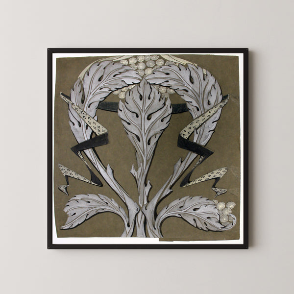 Arthur Heygate Mackmurdo — Acanthus [design] | Ornament Plate Print