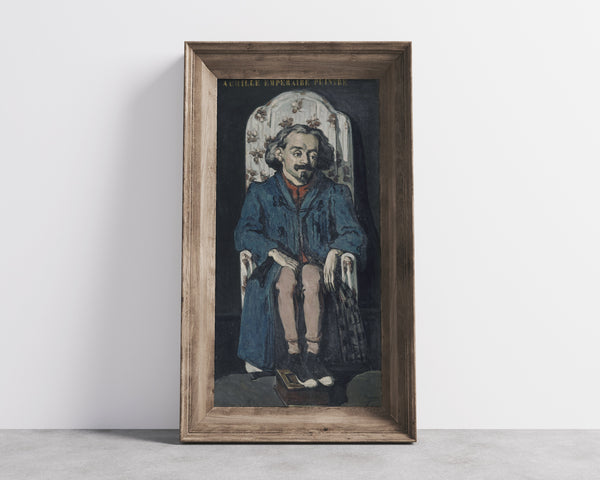 Paul Cezanne — Achille Emperaire | Fine Art Print
