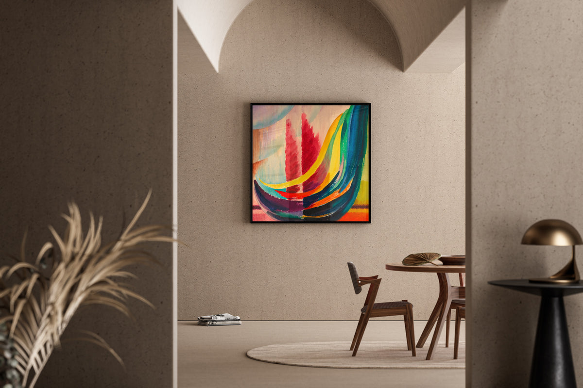 Karl Wiener — Adagio | Abstract Art Print