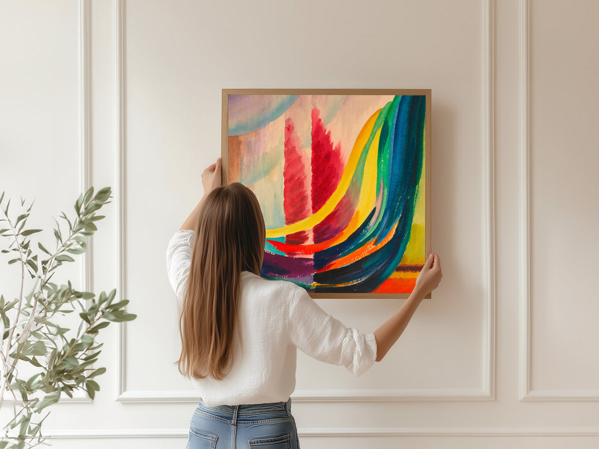 Karl Wiener — Adagio | Abstract Art Print