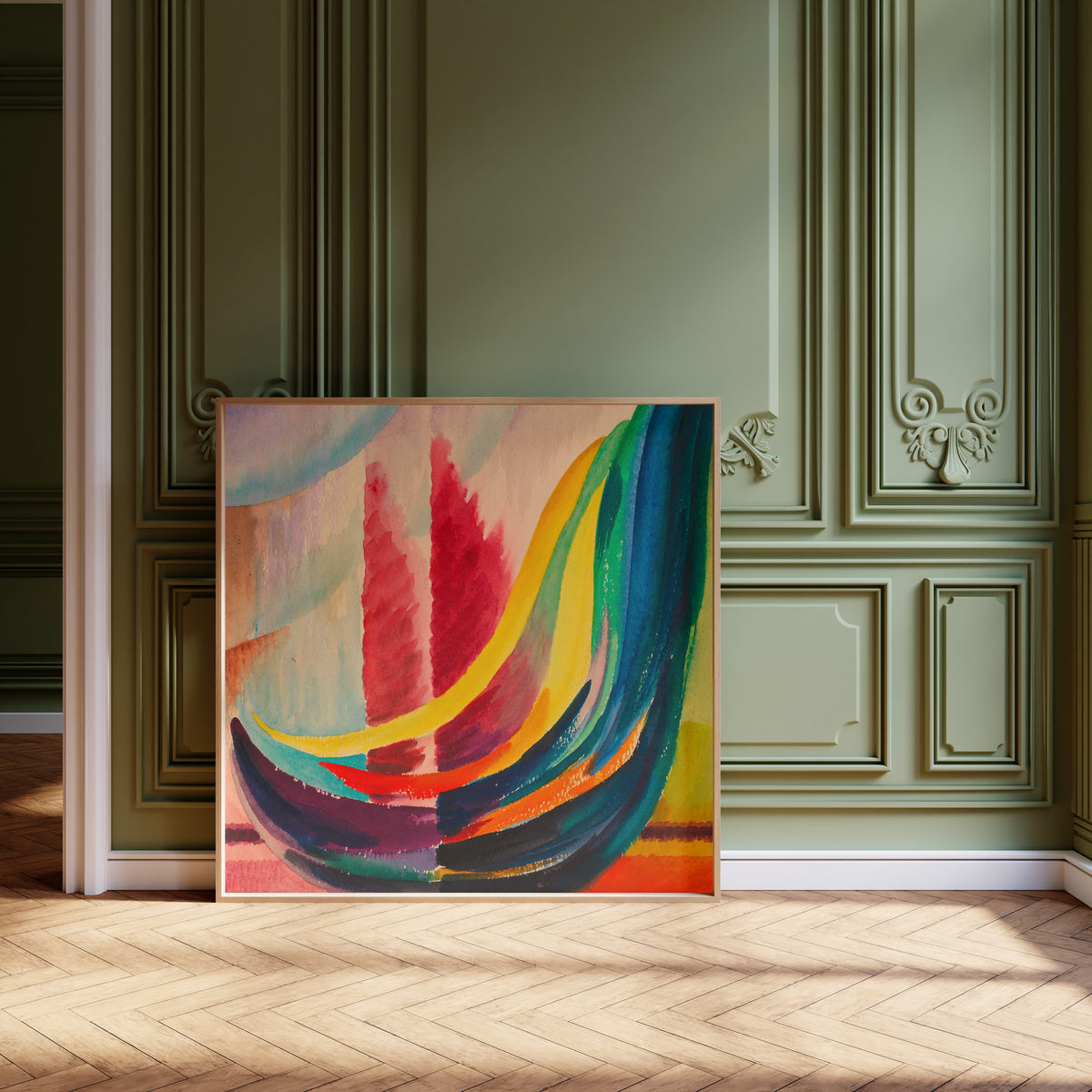 Karl Wiener — Adagio | Abstract Art Print