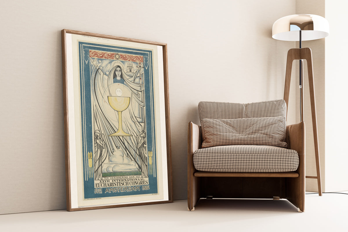 Jan Toorop — Affiche voor het Internationaal Eucharistisch Congres, 1924 | Vintage Poster Print