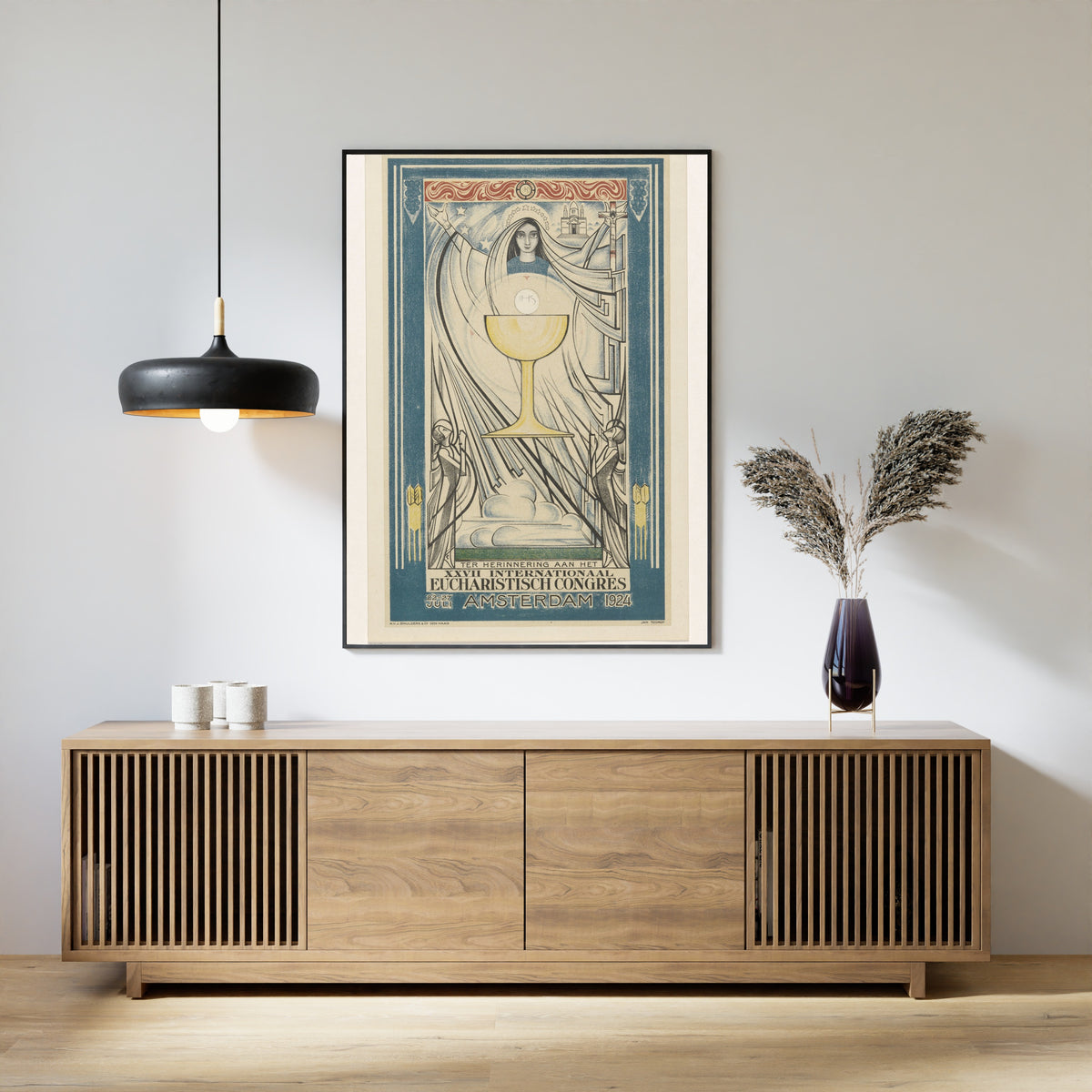 Jan Toorop — Affiche voor het Internationaal Eucharistisch Congres, 1924 | Vintage Poster Print
