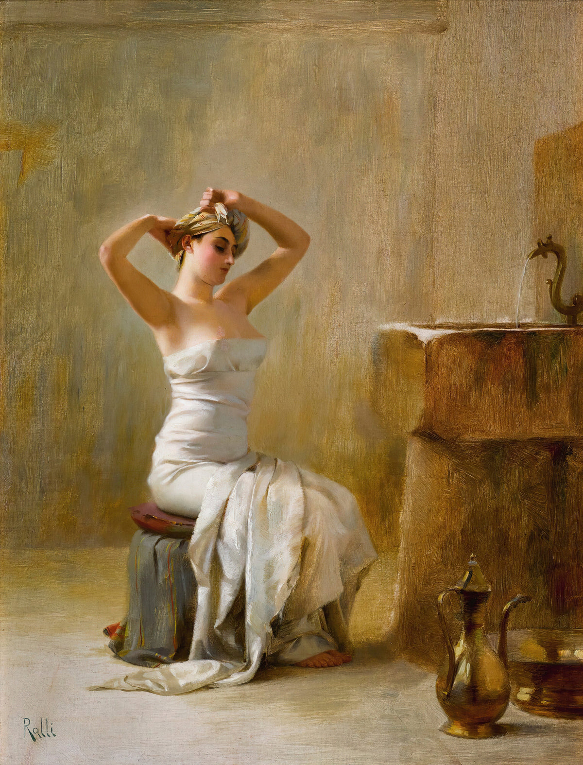 Théodore Jacques Ralli — After the Bath | Fine Art Print