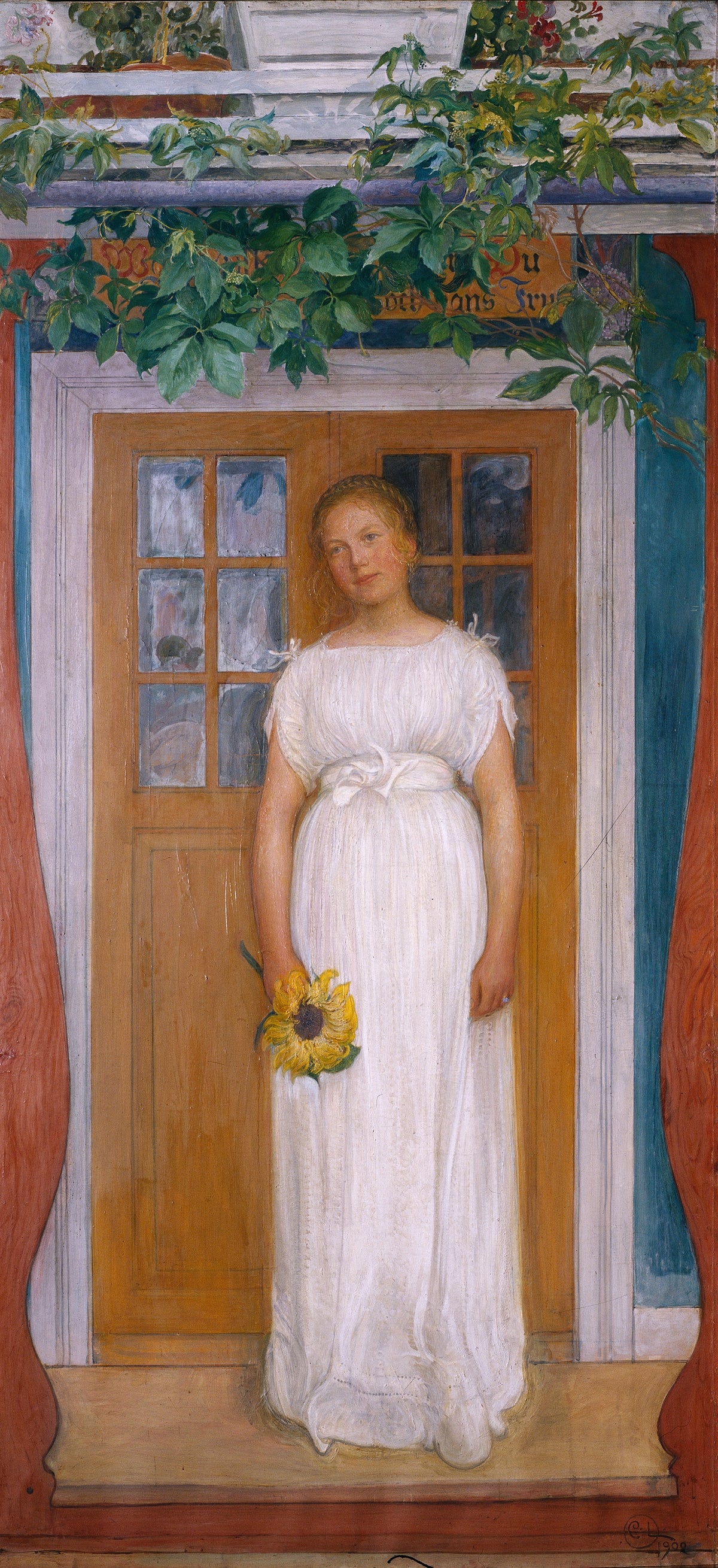 Carl Larsson — Age of Seventeen | Swedish Oil Painting Print