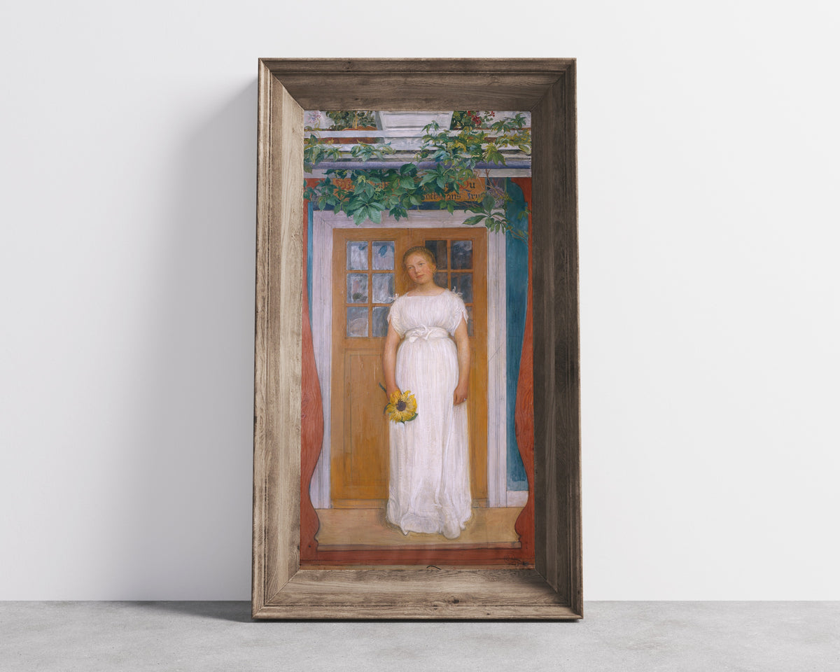 Carl Larsson — Age of Seventeen | Swedish Oil Painting Print