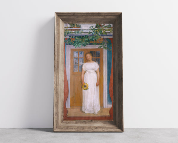 Carl Larsson — Age of Seventeen | Swedish Oil Painting Print