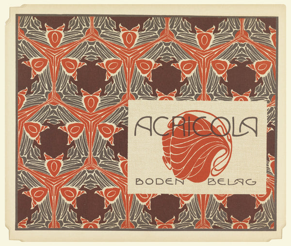 Koloman Moser — Agricola Boden-Belag | Pattern Design Print