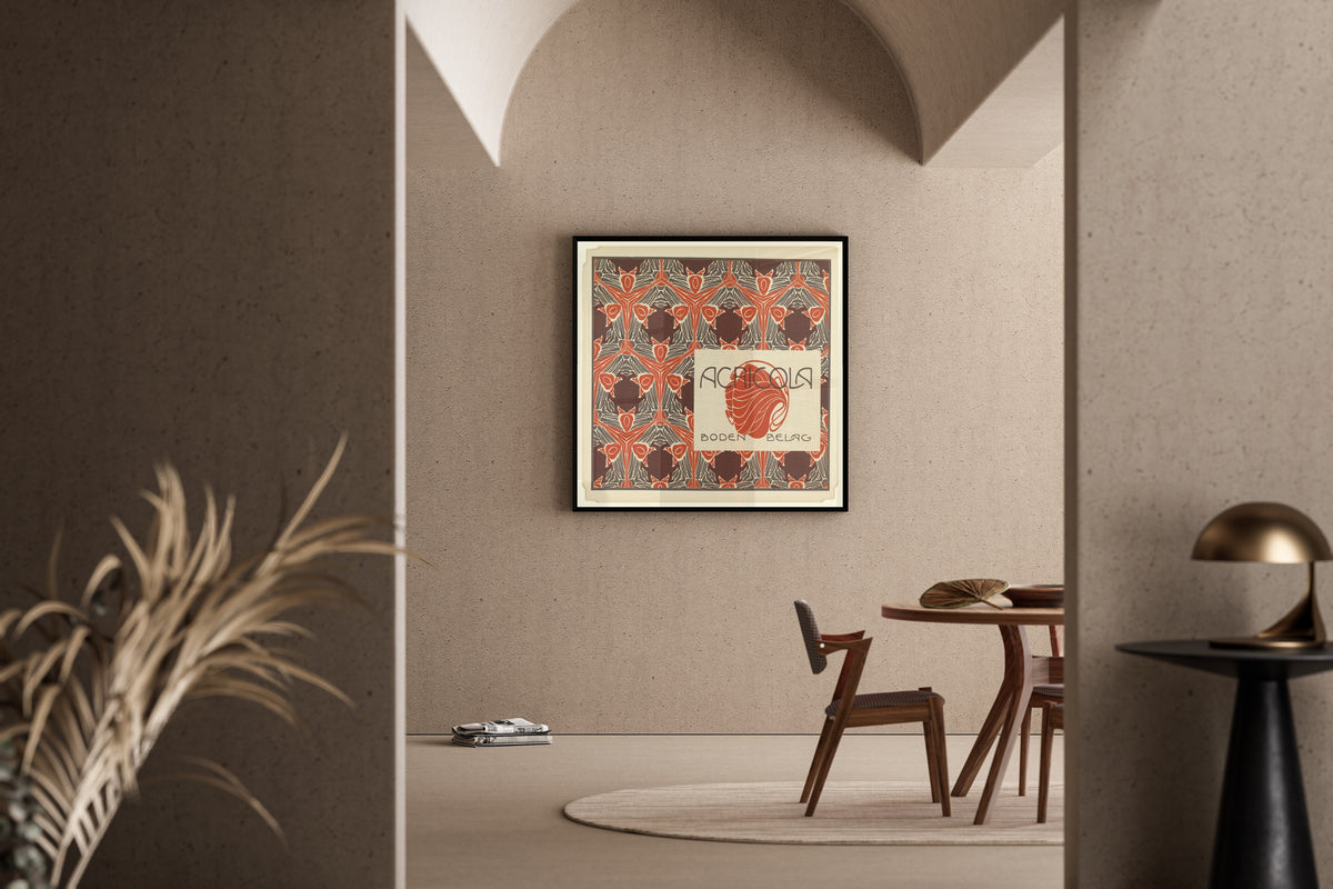 Koloman Moser — Agricola Boden-Belag | Pattern Design Print