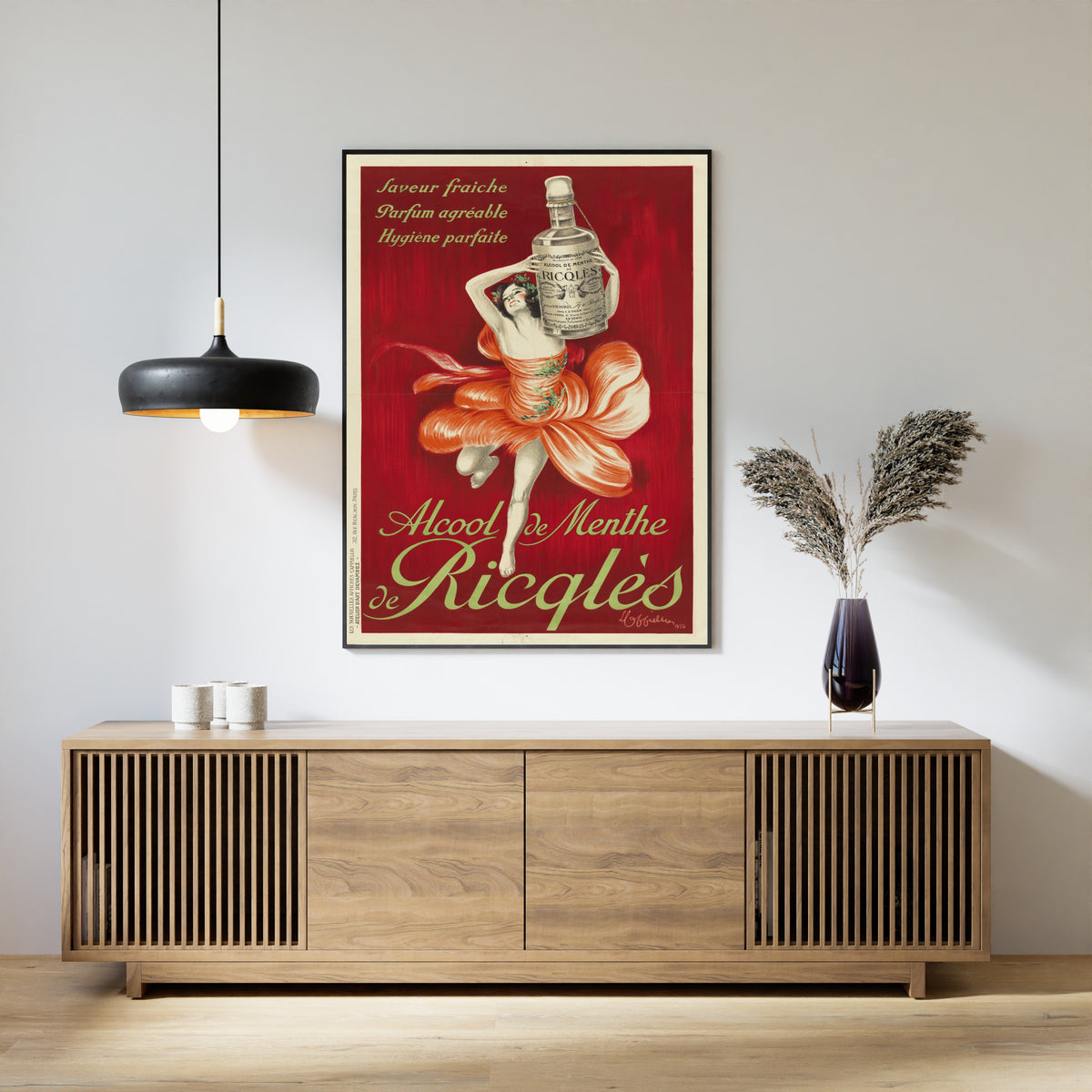 Leonetto Cappiello — Alcool de menthe de Ricqlès | Vintage Poster Print