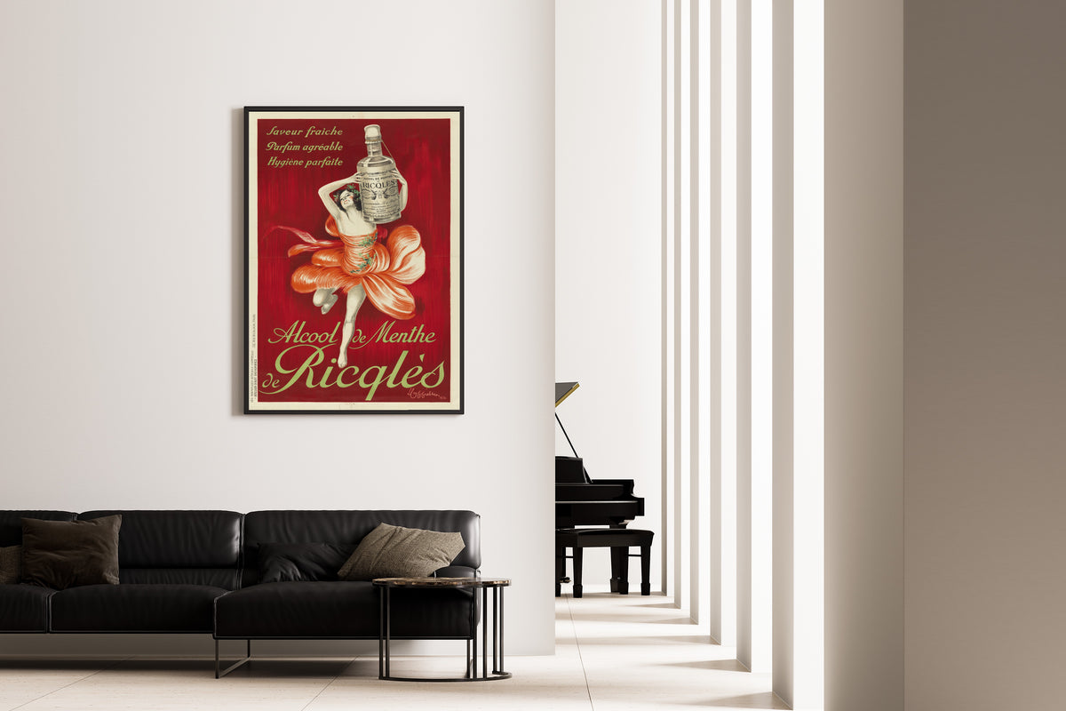 Leonetto Cappiello — Alcool de menthe de Ricqlès | Vintage Poster Print