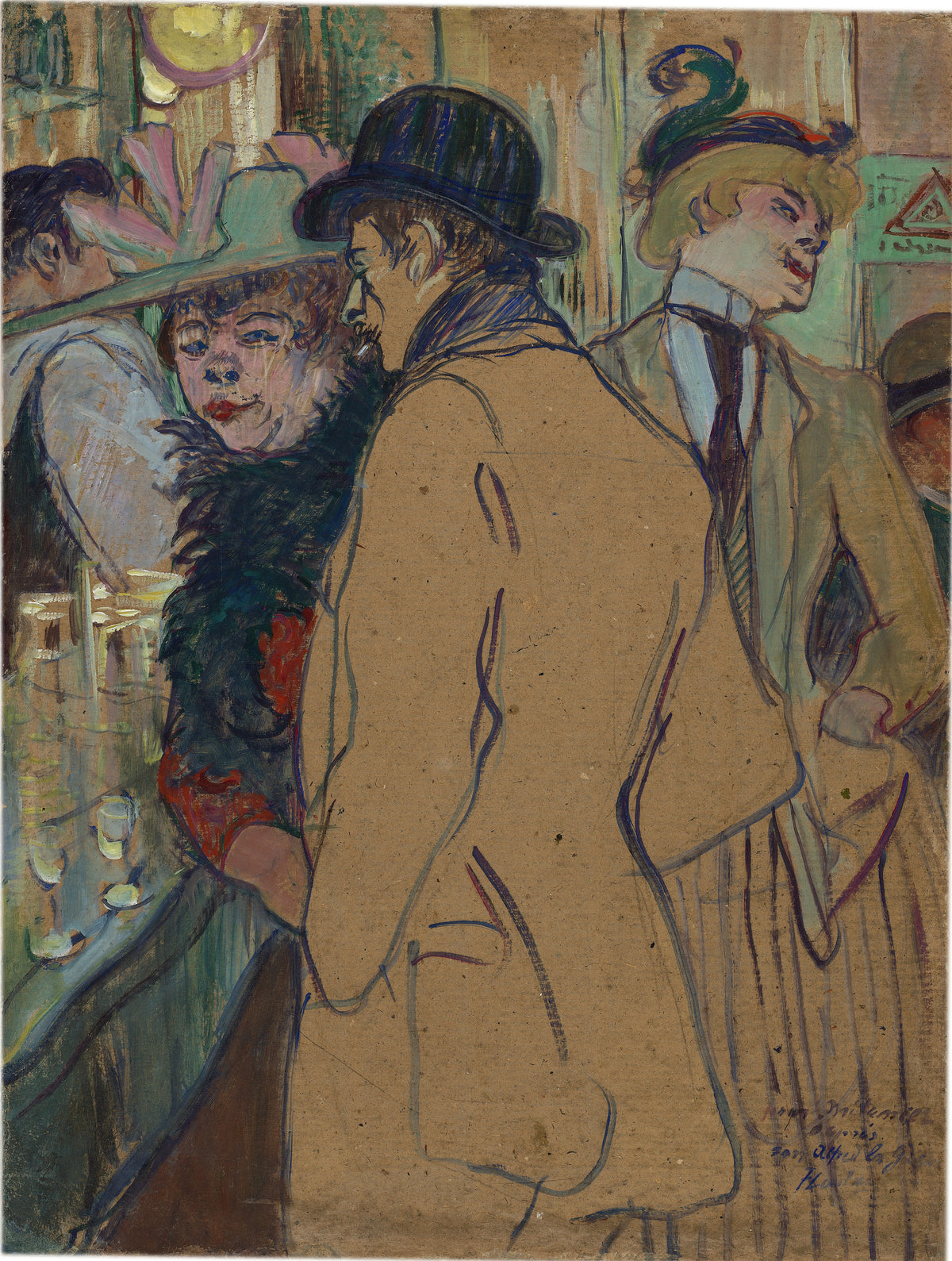 Henri de Toulouse-Lautrec — Alfred la Guigne | Fine Art Print