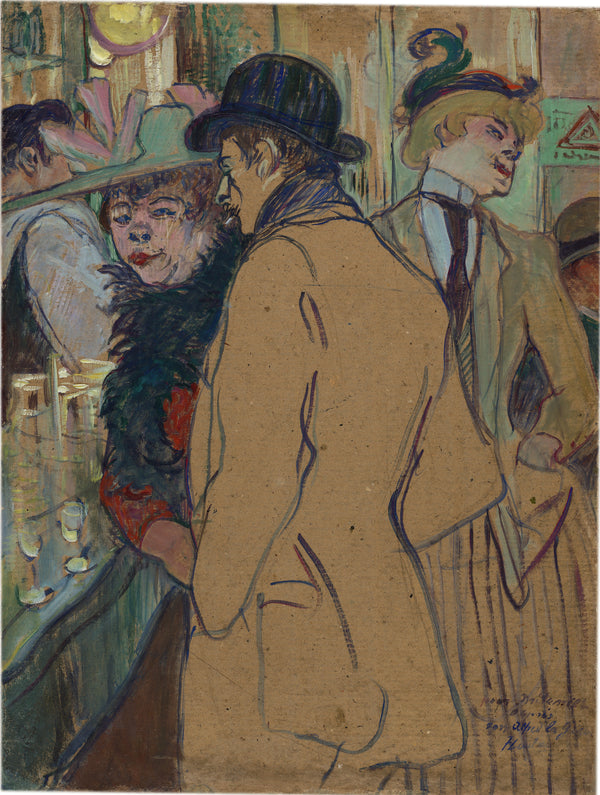 Henri de Toulouse-Lautrec — Alfred la Guigne | Fine Art Print