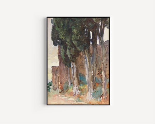 John Singer Sargent — Alhambra, Granada | Fine Art Print