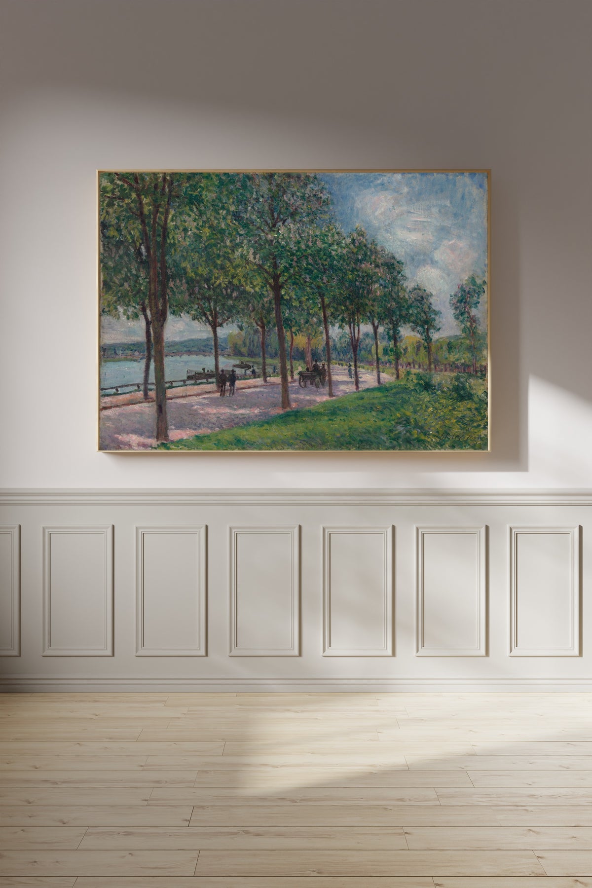 Alfred Sisley — Allée of Chestnut Trees | Fine Art Print