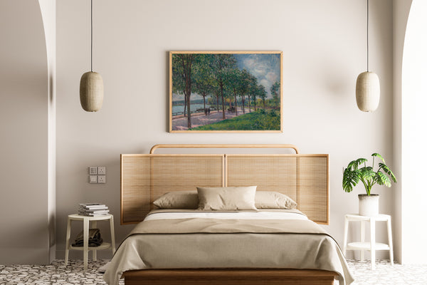 Alfred Sisley — Allée of Chestnut Trees | Fine Art Print
