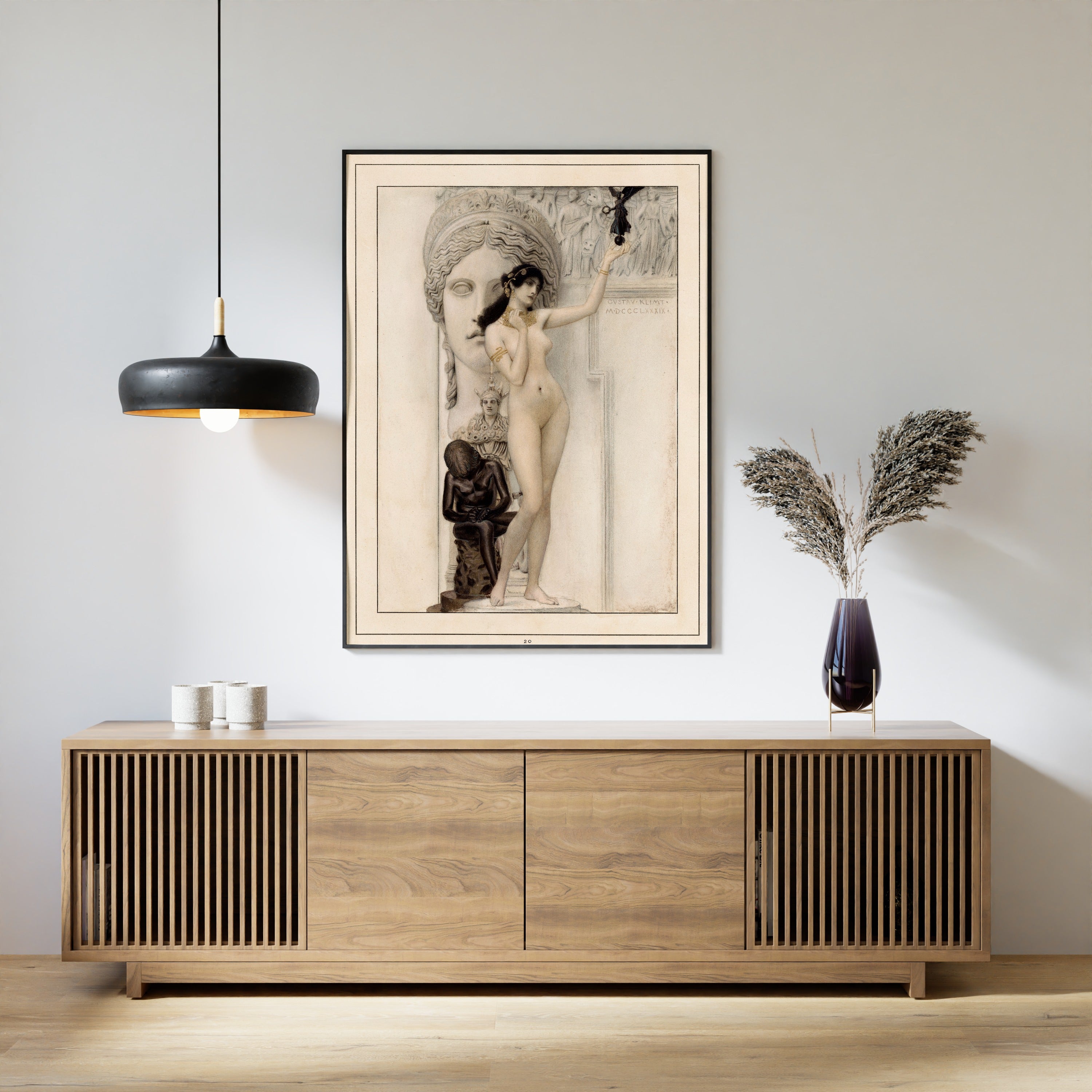 Gustav Klimt — Allegory of Sculpture | Fine Art Print