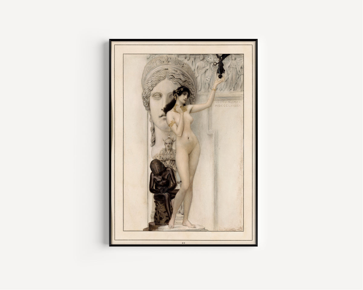 Gustav Klimt — Allegory of Sculpture | Fine Art Print