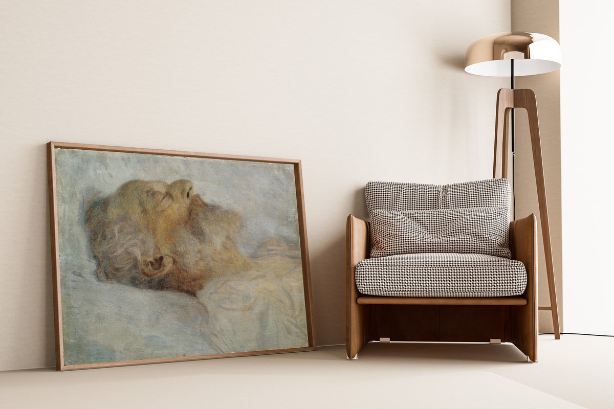 Gustav Klimt — Old Man on his Deathbed (Alter Mann auf dem Totenbett) | Fine Art Print