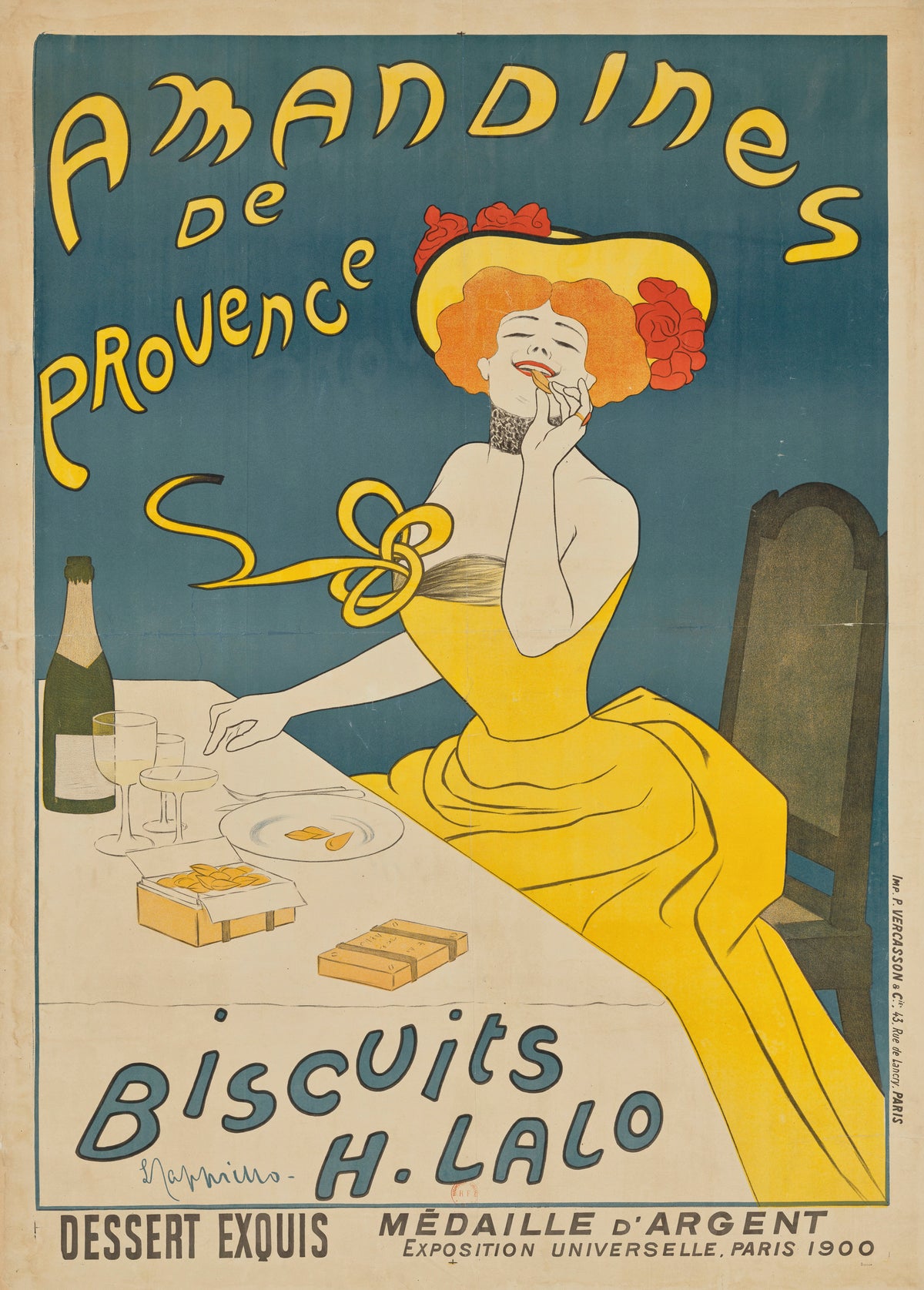 Leonetto Cappiello — Amandines de Provence | Vintage Poster Print