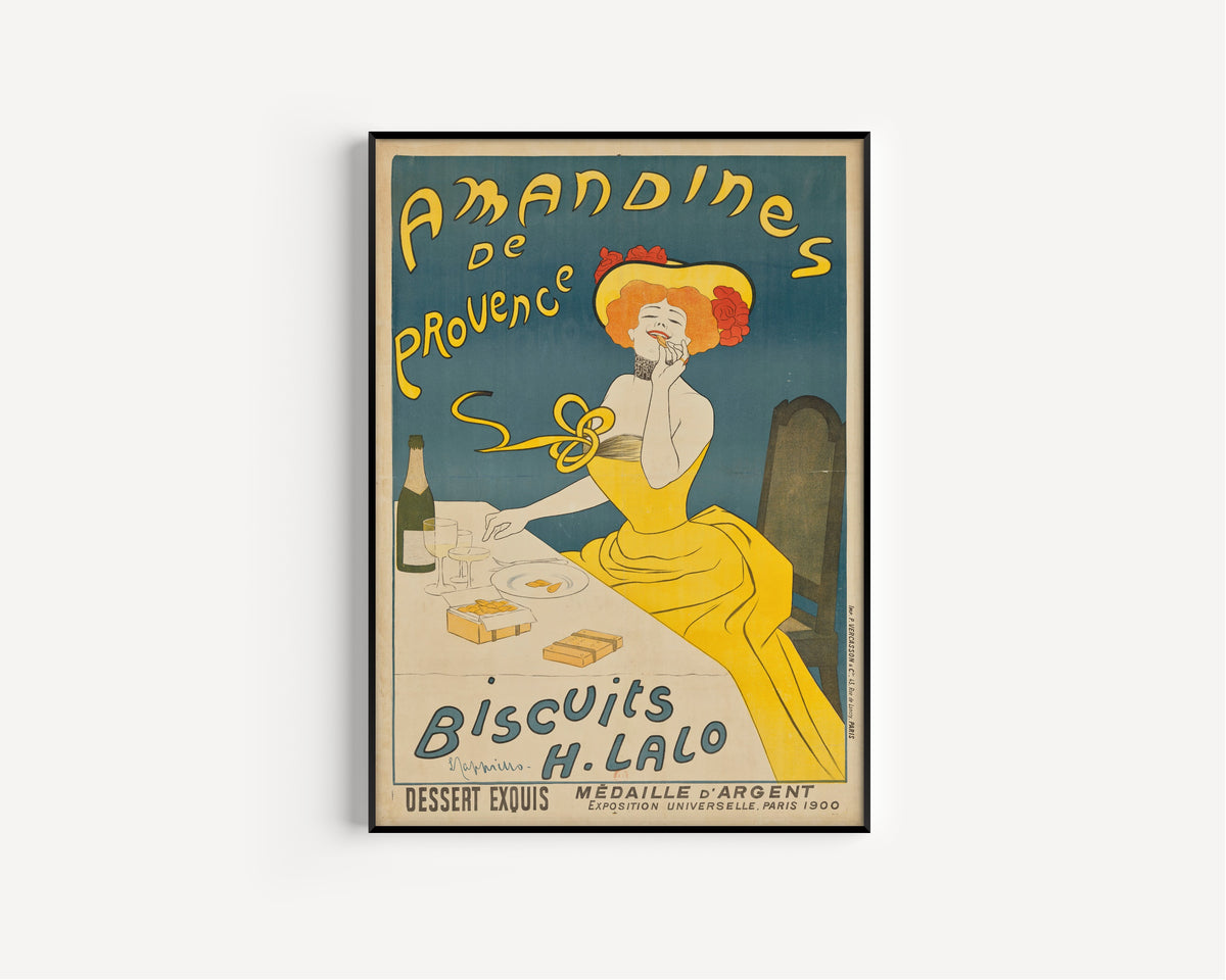Leonetto Cappiello — Amandines de Provence | Vintage Poster Print
