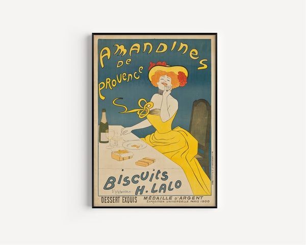 Leonetto Cappiello — Amandines de Provence | Vintage Poster Print