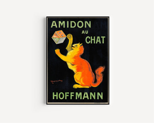 Leonetto Cappiello — Amidon au Chat | Vintage Poster Print