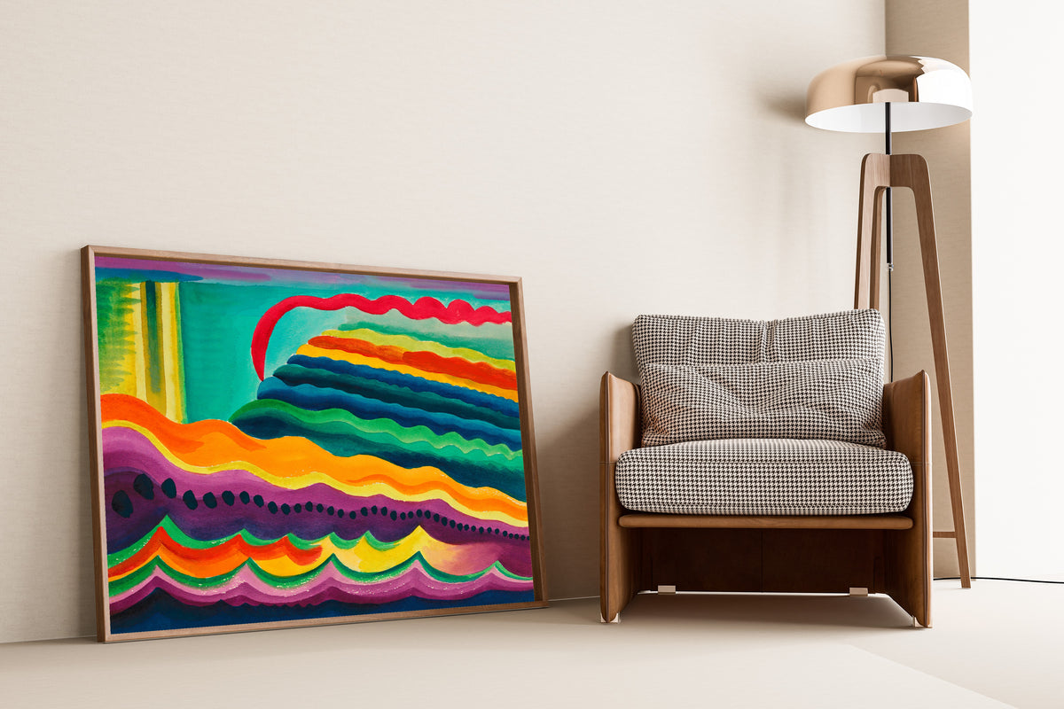 Karl Wiener — Andante | Abstract Art Print
