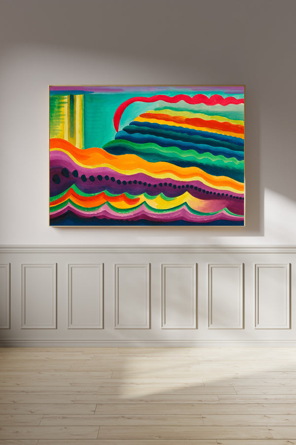 Karl Wiener — Andante | Abstract Art Print