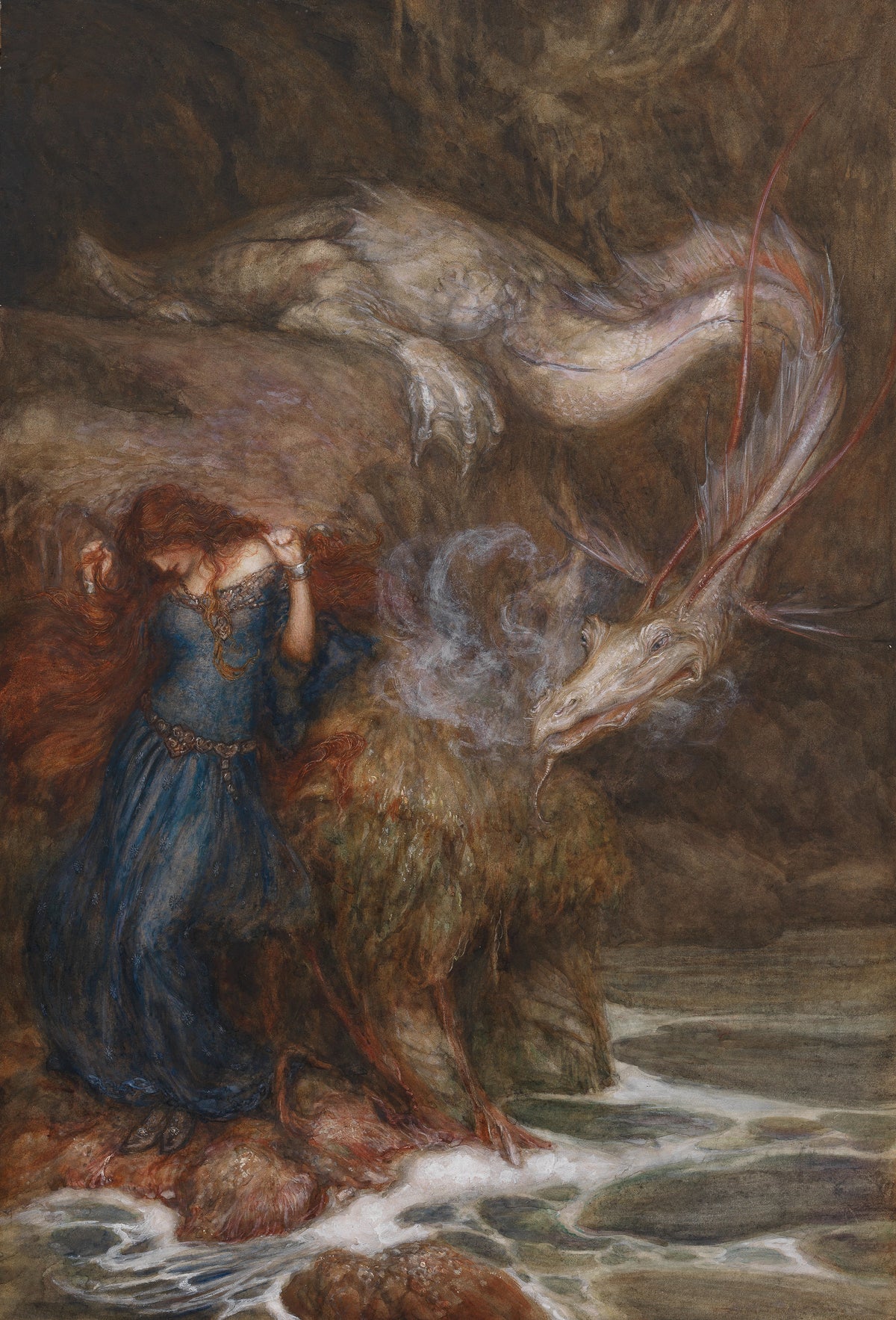 Arthur Rackham — Andromeda | Fairy Tale Illustration Print