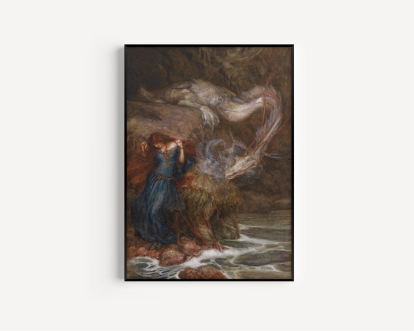 Arthur Rackham — Andromeda | Fairy Tale Illustration Print