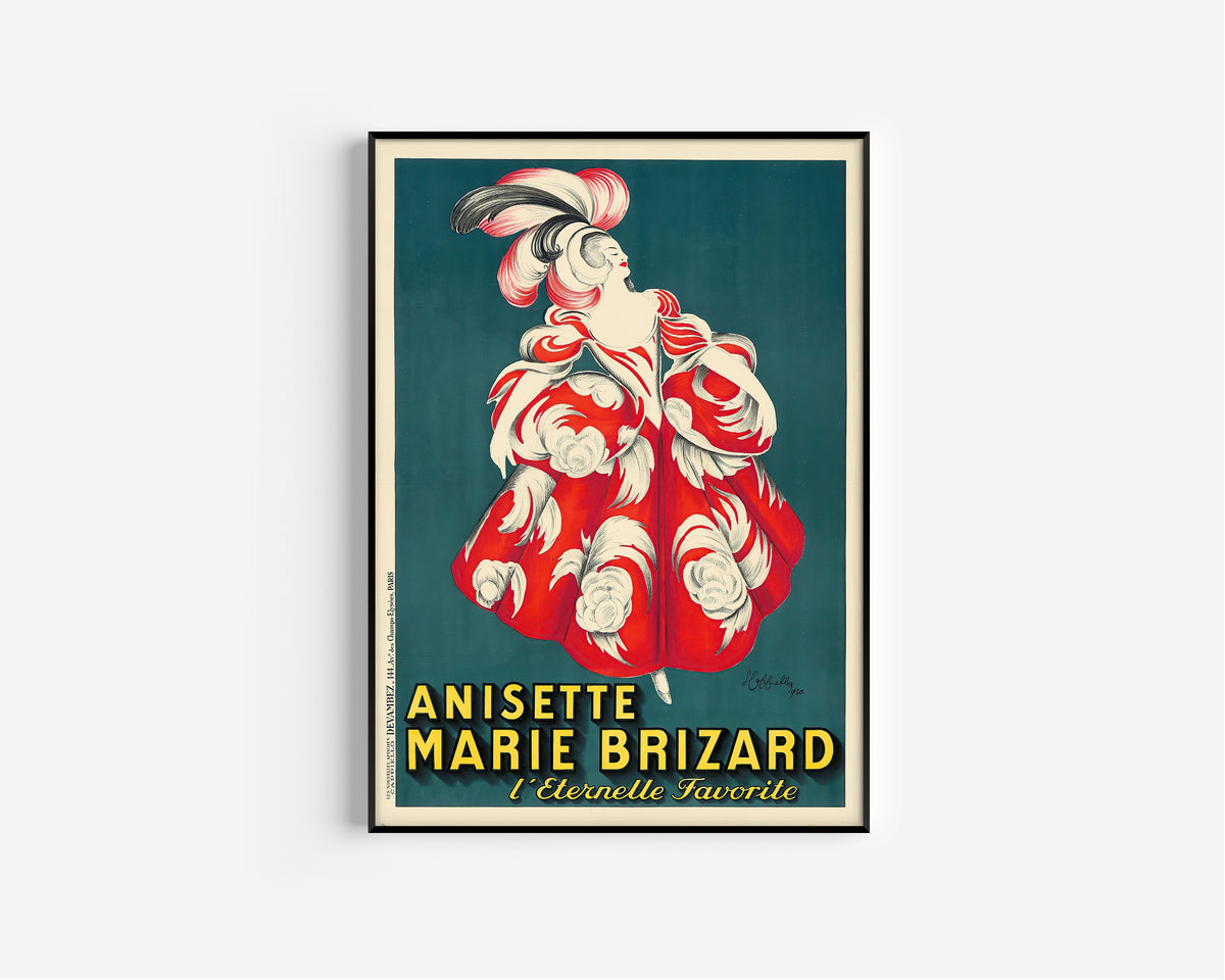 Leonetto Cappiello — Anisette Marie Brizard | Vintage Poster Print