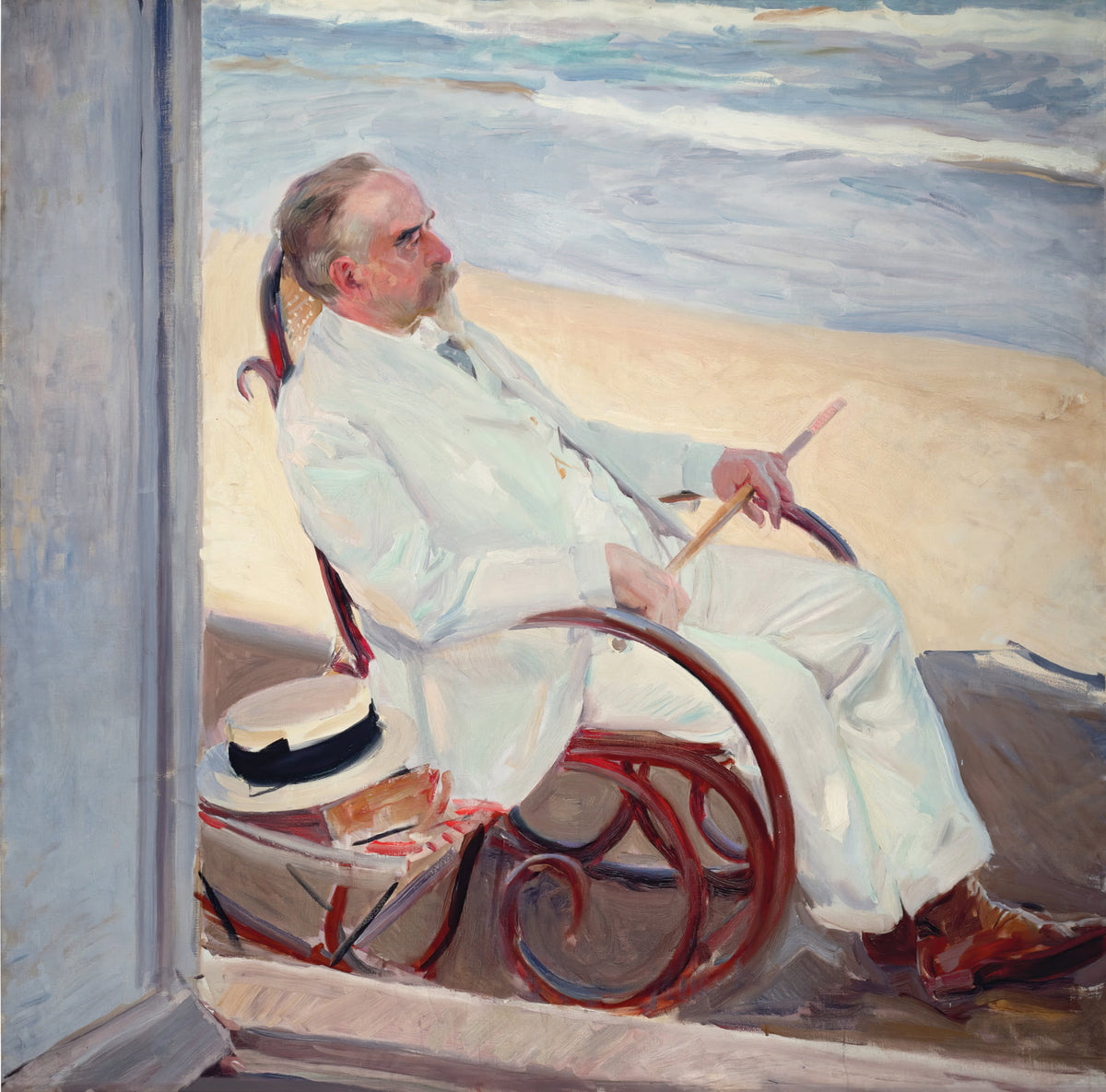 Joaquín Sorolla — Antonio García at the Beach | Fine Art Print