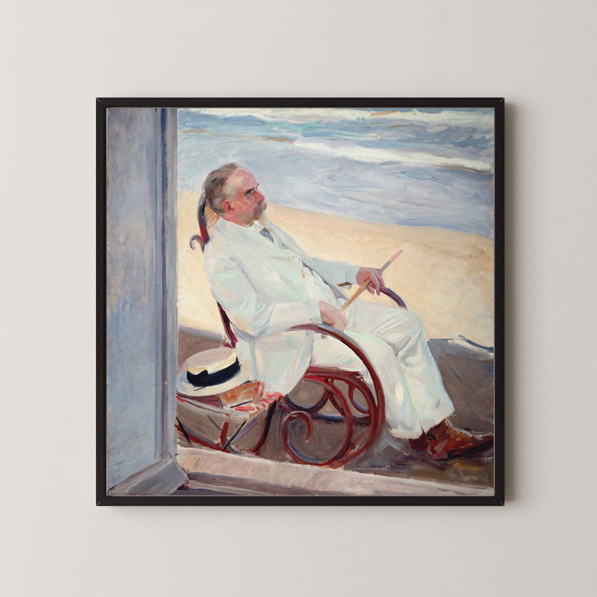 Joaquín Sorolla — Antonio García at the Beach | Fine Art Print
