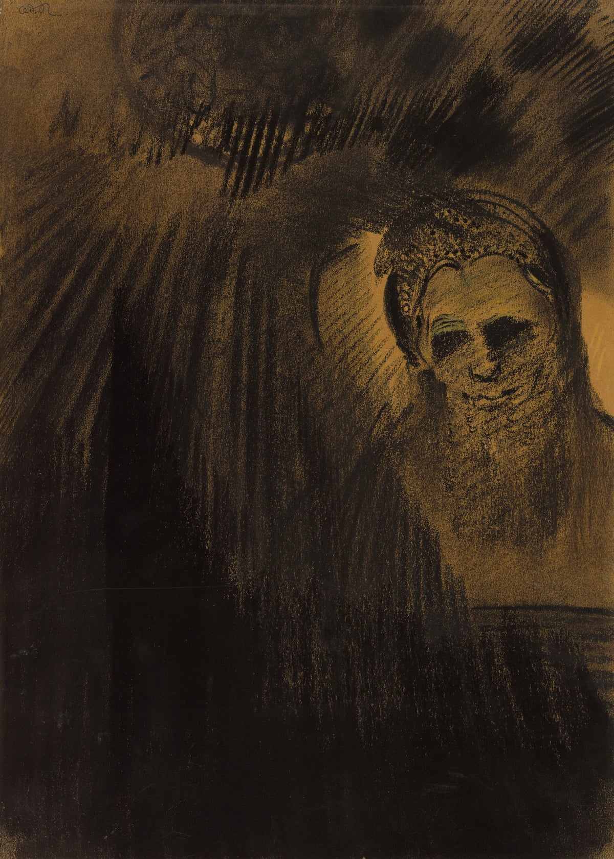Odilon Redon — Apparition | Symbolist Art Print